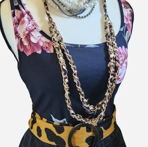 Iris Floral Bodysuit in Black and Pink